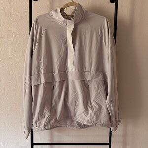 Zella Freestyle Reflective Run Grey Pullover